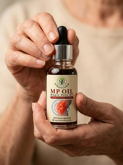 MP Magic Pain Oil – 100% Herbal Massage Oil for Pain Relief