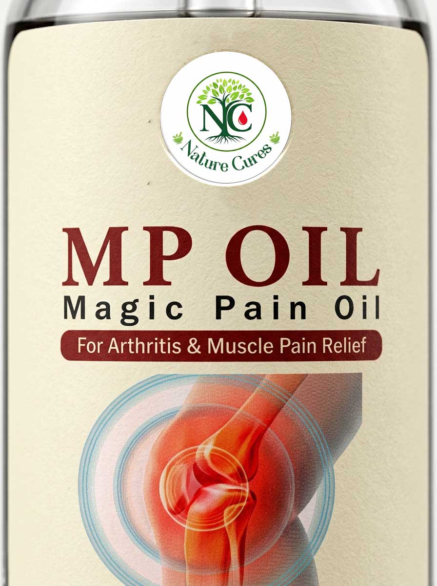 MP Magic Pain Oil – 100% Herbal Massage Oil for Pain Relief