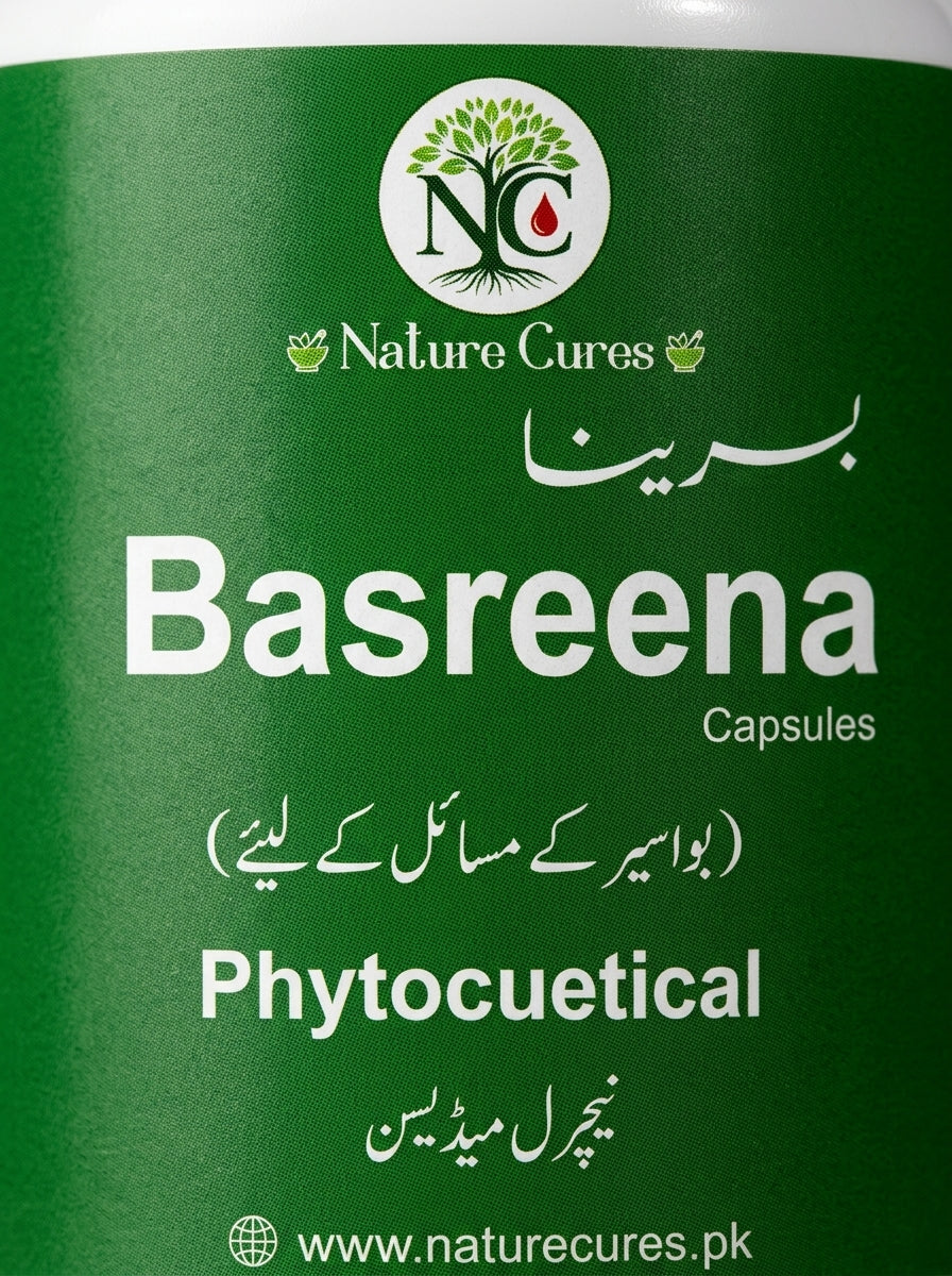Basreena (1x30 Capsule) Phytoceutical formula for Relief in Piles / Hemorrhoid