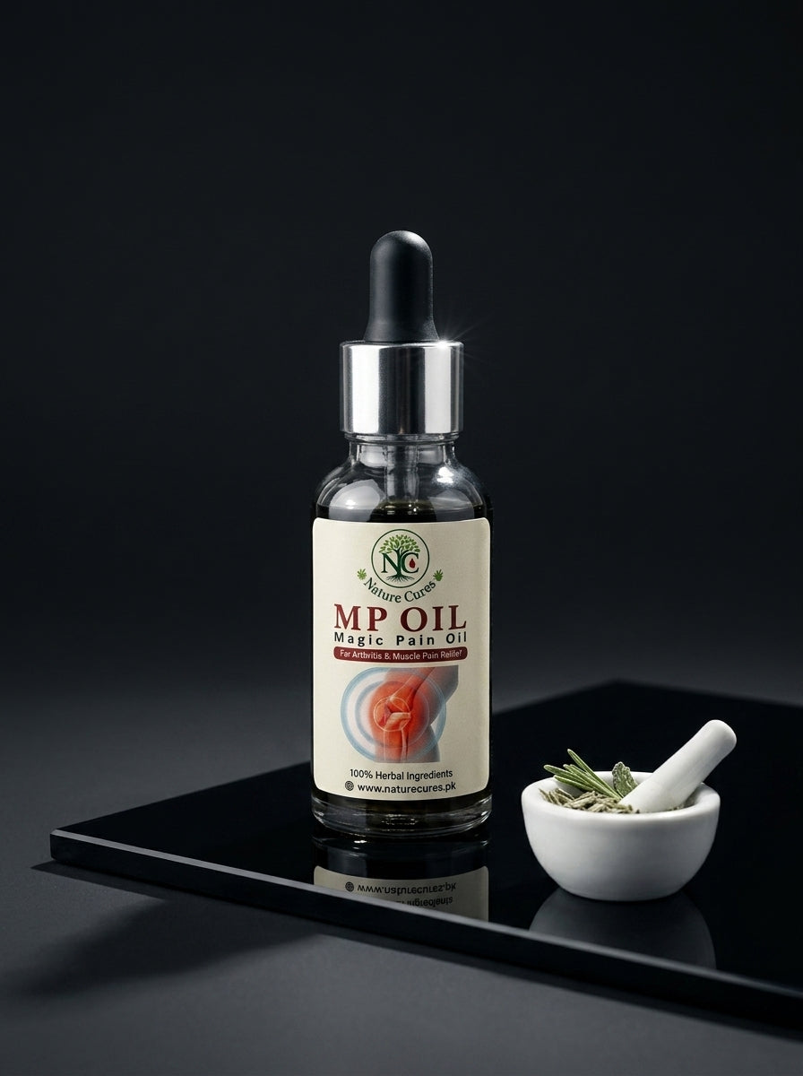 MP Magic Pain Oil – 100% Herbal Massage Oil for Pain Relief