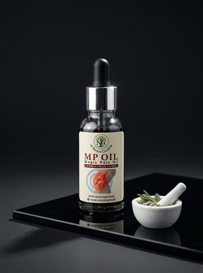 MP Magic Pain Oil – 100% Herbal Massage Oil for Pain Relief